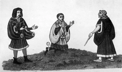Manches à sac, XVe siècle, 1910