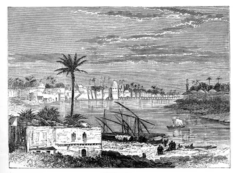 Bagdad, Irak, vers 1890