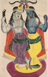 Balarama et Krishna, 1800s