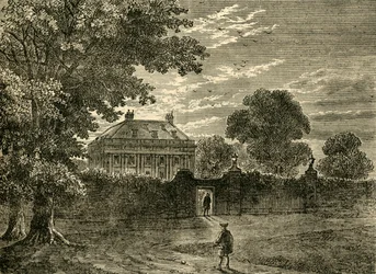 Maison Balmes en 1750, vers 1876