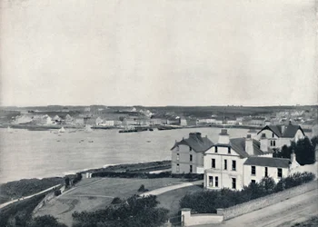 Bangor - La ville et la baie, depuis Mornington Park, Princeton