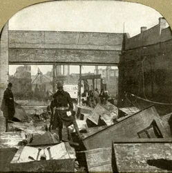 Coffres-forts de banque gardés, 1906