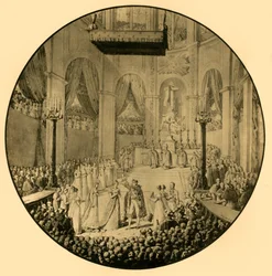 Baptême de Napoléon II, Notre-Dame, Paris, 10 juin 1811, 1921