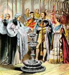 Baptême du Prince de Galles