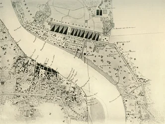 Parc et cantonnement de Barrackpore, 1841, 1925