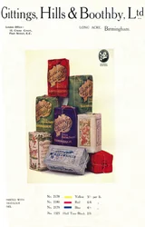 Publicité pour Barrows Stores Ltd., 1910