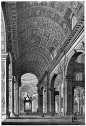 Basilique Saint-Pierre, Rome, 1870
