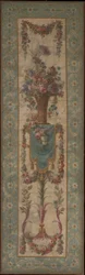 Panier de fleurs avec guirlandes, 1770-90