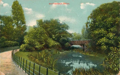 Parc de Battersea, vers 1909