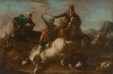 Scène de bataille