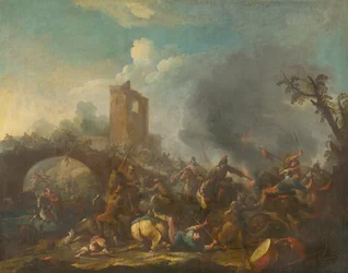 Scène de bataille