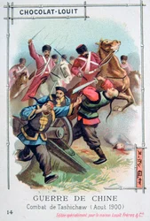 Bataille de Tashichaw, Chine, Rébellion des Boxers, août 1900
