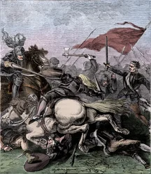 Bataille de Flodden, 1513, vers 1910