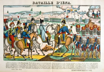 Bataille de Iéna, 14 octobre, 1806, vers 1835