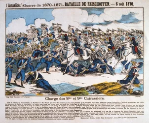 Bataille de Reichshoffen, guerre franco-prussienne, 6 août 1870