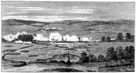 Bataille de Sedan, France, guerre franco-prussienne, 1er septembre 1870