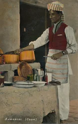 Cuisinier Bawarchi, vers 1910