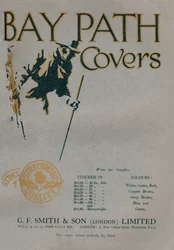 Bay Path Covers - Publicité de G.F. Smith & Son London Limited, 1919