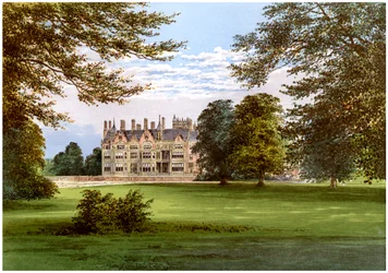 Bearwood, près de Wokingham, Berkshire, maison de la famille Walter