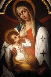 Beata Vergine delle Grazie, la Madonna di San Giuseppe par Benedetto Cottolenzo (fin du 16e siècle), Turin, Italie