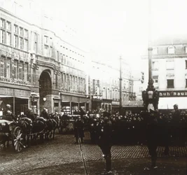 Troupes belges, Aix-la-Chapelle, Allemagne, vers 1914-1918