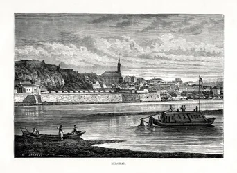 Belgrade, Serbie-et-Monténégro, 1879