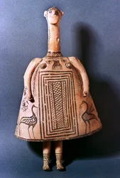 Idole cloche, Grèce antique, vers 700 av. J.-C.