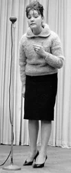 Bella Akhmadoulina, poétesse russe, années 1960