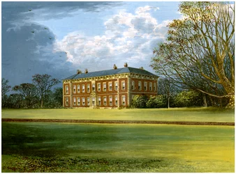 Beningbrough Hall, Yorkshire, maison de la famille Dawnay, c. 1880