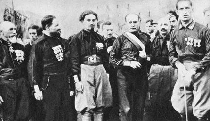 Benito Mussolini 1883-1945 dictateur fasciste italien, 1922