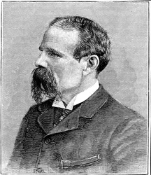 Benjamin Baker 1840-1907, ingénieur civil britannique, vers 1896