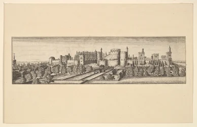 Berkshire, avec le château de Windsor, après 1666