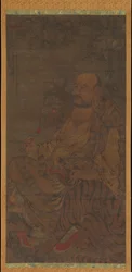 Bhadra, le sixième Luohan, daté de 1345