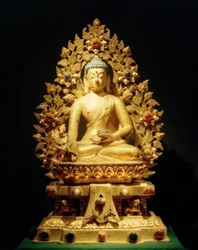 Bhaisajyaguru-Vaiduryaprabharaja / Sculpture, 18e s.