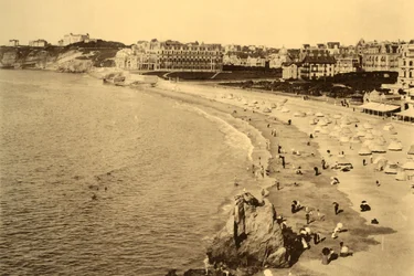 Biarritz - La Grande Plage, vers 1930