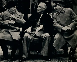 Conférence des Trois Grands en Crimée, février 1945