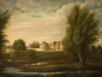 Birdingbury Hall, Warwickshire, 1800