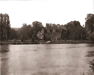 Abbaye de Bisham, au-dessus de Marlow, Berkshire, 1894