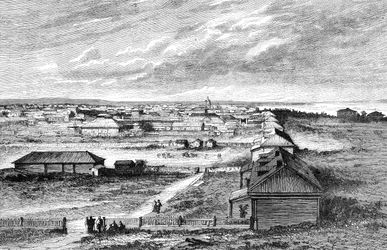 Blagovyeshchensk, Sibérie, Russie, 1895