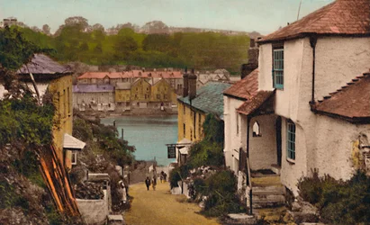 Bodinnick. Fowey, vers 1930