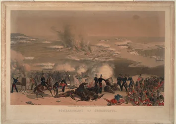 Bombardement de Sébastopol, 1854
