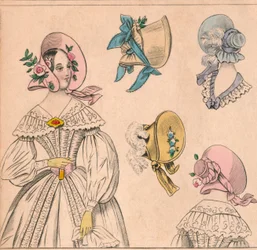 Bonnets, 19e siècle