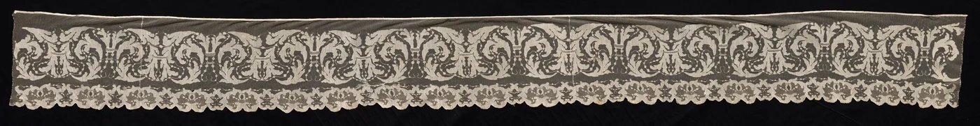 Bordure avec motifs floraux, 19ème siècle