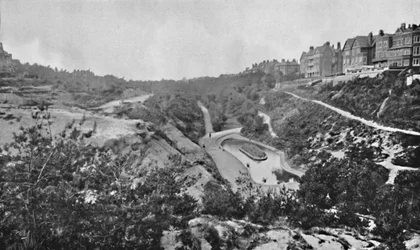 Boscombe Chine, vers 1910