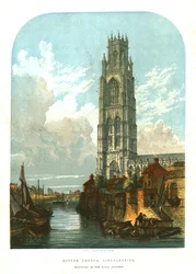 Église de Boston, Lincolnshire, 1856