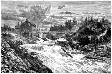 Bracebridge, Muskoka, Ontario, Canada, 19ème siècle