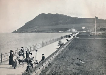 Bray - La promenade et Bray Head, 1895