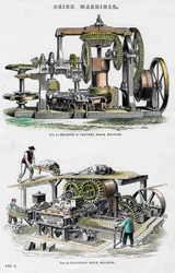 Machines à briques, XIXe siècle