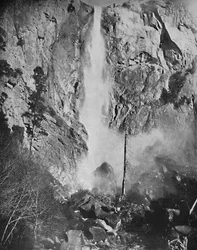 Chute Bridal Veil, Yosemite, Californie, vers 1897