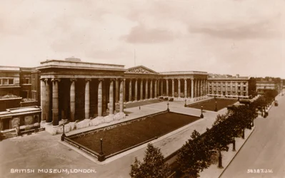 British Museum, Londres, vers 1920